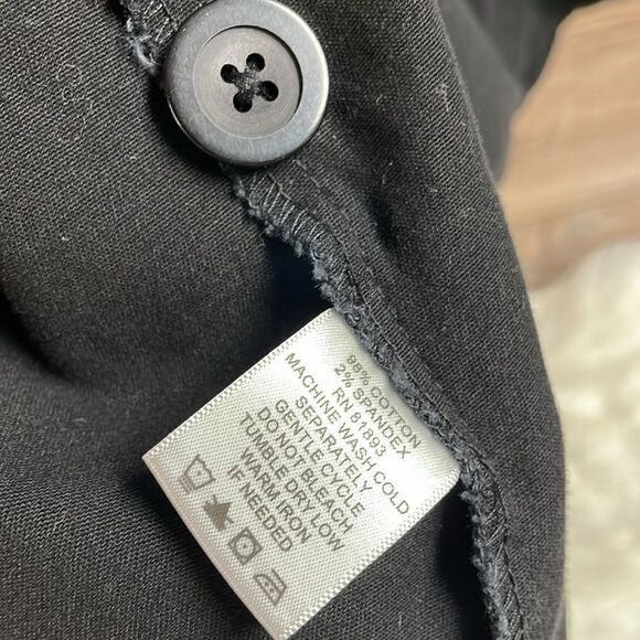 D & Co. Women’s Plus Size 3X Blazer Jacket, Black - Picture 6 of 6